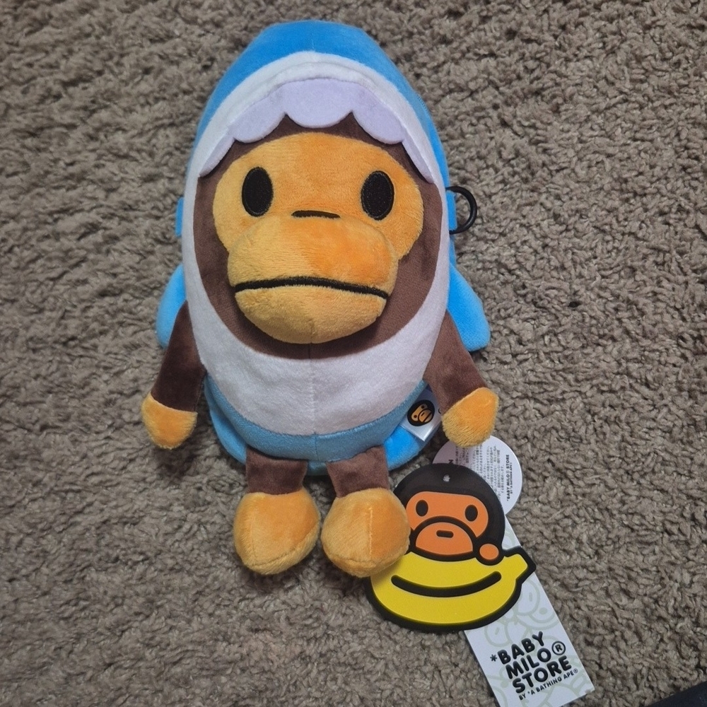 Baby Milo Shark Plushie BAPE